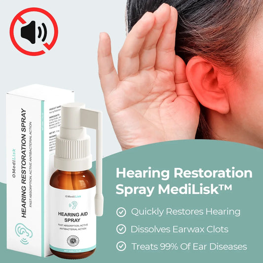 MediLisk Restores Hearing In The First Week Of Use