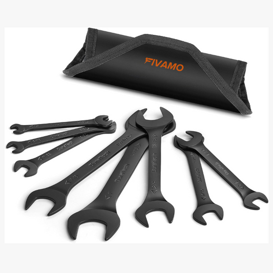 Fivamo Super-Thin Open End Wrench Set