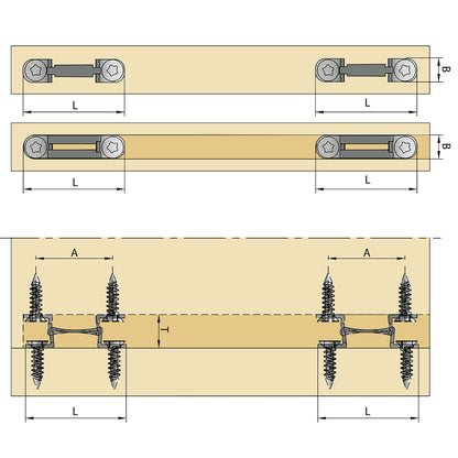 Fivamo Lockx ™ klipler