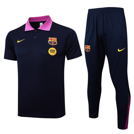 FCB 2025 Training Kit Black – Adult Set (Shirt + Pants)