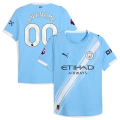 Man City 2025/26 Custom Jersey - Blue – Adult Sizes