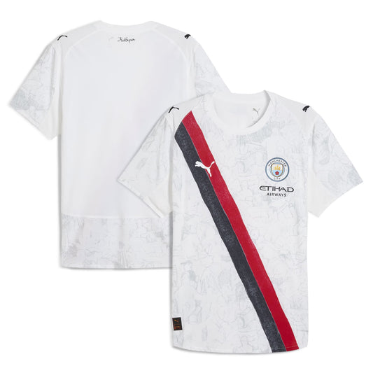 Man City 2025/26 Jersey - White – Adult Sizes