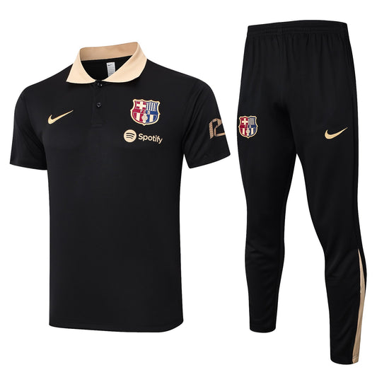 FCB 2025 Training Kit Black – Adult Set (Shirt + Pants)