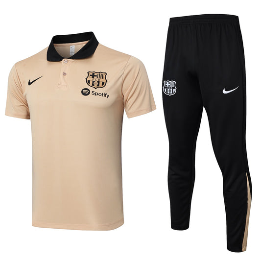 FCB 2025 Training Kit Light Beige  – Adult Set (Shirt + Pants)