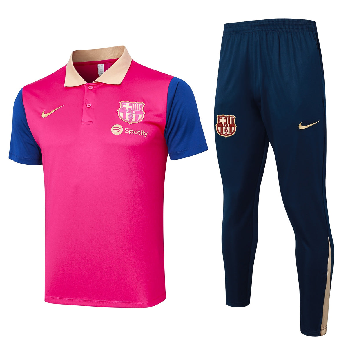FCB 2025 Training Kit Pink  – Adult Set (Shirt + Pants)