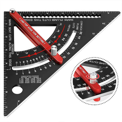 7inch Aluminum Alloy Rafter Square