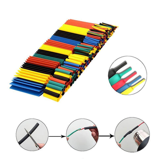 164pcs Color-Coded Heat Shrink Tubing